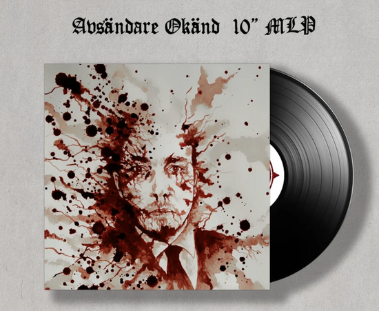 AVSÄNDARE OKÄND 10”MLP Black Vinyl Edition