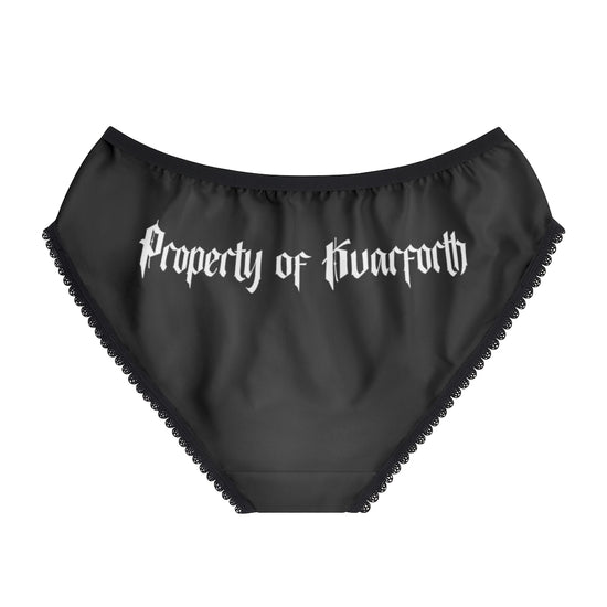 Shining "Property of Kvarforth" Panties - LOW PRICE DURING SEPTEMBER SALE